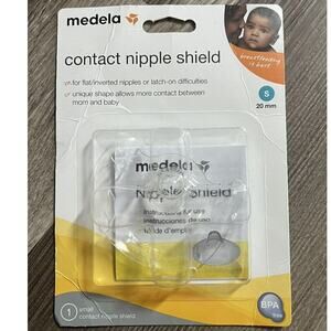 Medela Contact Pure Silicone Nipple Shield – 20 mm – Brand New